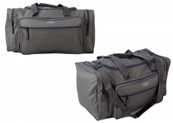 LL-TB3 GREY Hold All w/ 5 zips and Netting