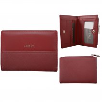 7277 BURGUNDY BIFOLD PURSE