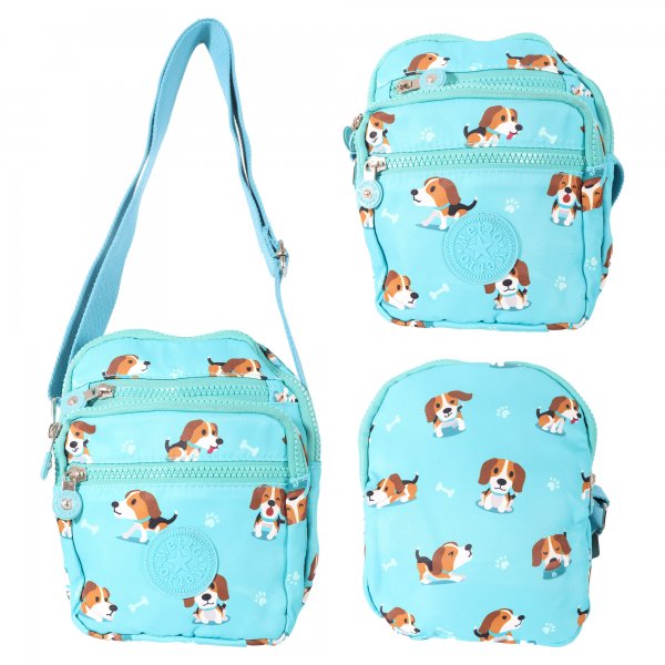 LL-224F BLUE DOG SHOULDER BAG