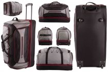 AZ7554-ST BLACK RED 30'' ROLLER HOLDALL BAG