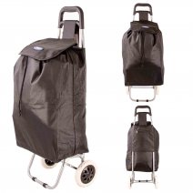 ST-16NE BLACK 2-WHEEL SHOPPING TROLLEY BAG