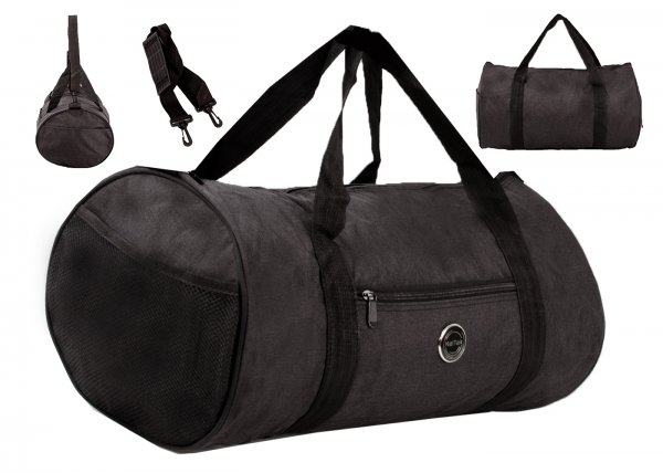 2634 BLACK HOLDALL BAG