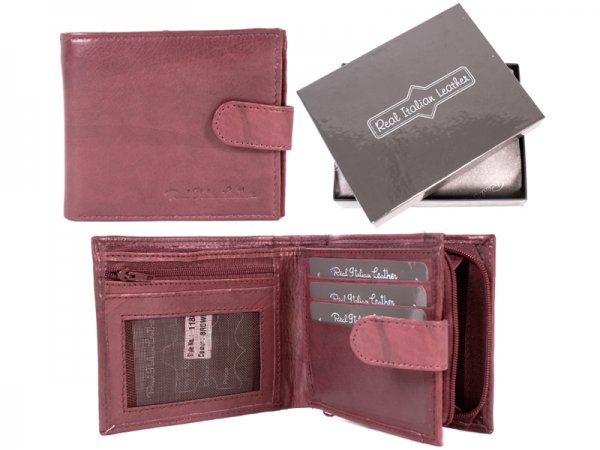 1180 BROWN ITALIAN LEATHER WALLET