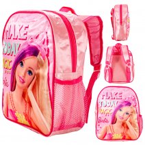 23994 PINK BARBIE PREMIUM STANDARD KIDS BACKPACK