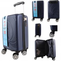 T-HC-US-1633 NAVY RYAN AIR CABIN-SIZED TROLLEY SUITCASE