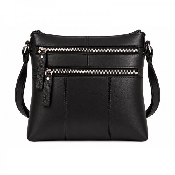 PR-DD 15 Black Leather Bag- M036 (New)