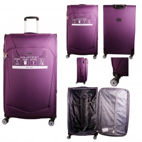 T-SC-02 DARK PURPLE 32'' TRAVEL TROLLEY SUITCASE