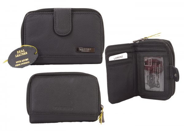 3707 RFID BLACK PURSE