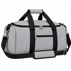 TB-TR-65 Grey Holdall Travelling Bag