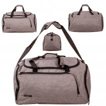 JBTB76 GREY HOLDALL TRAVEL BAG