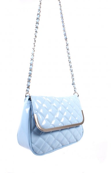 CHLOE-PATENT BLUE