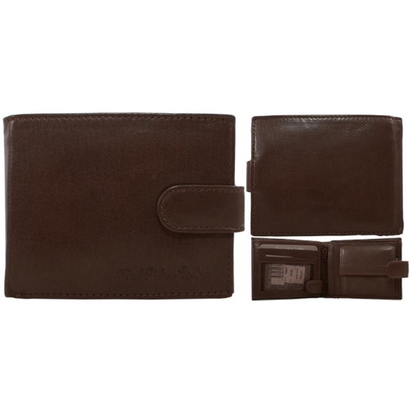 1006 BROWN ITALIAN LEATHER WALLET
