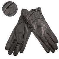 8916 BLACK LEATHER GLOVES SMALL