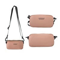 7274 PEACHY PINK LORENZ FAUX LATHER HANDBAG