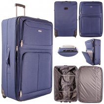 RT42 NAVY 32'' XLARGE TRAVEL TROLLEY SUITCASE