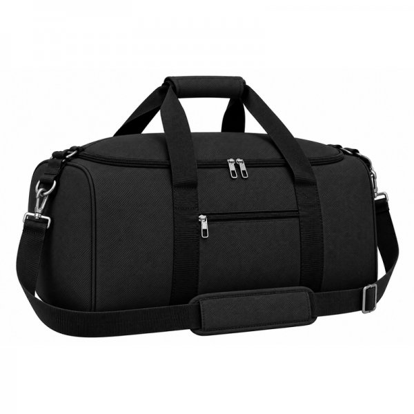 TB-TR-65 Black Holdall Travelling Bag