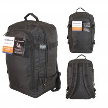 BP-120 BLACK EASYJET TRAVEL BACKPACK