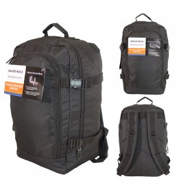 BP-127 BLACK EASYJET TRAVEL BACKPACK