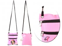 427700PU Kids Shoulder Bag Pink Minnie Disney