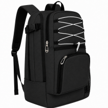 BP-119 Black Travel Backpack (New)