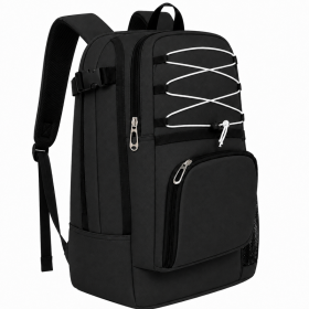 BP-119 Black Travel Backpack (New)