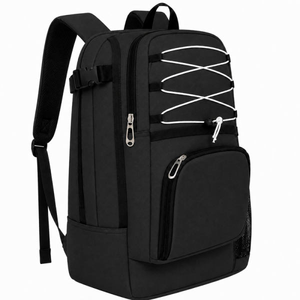 BP-119 Black Travel Backpack (New)