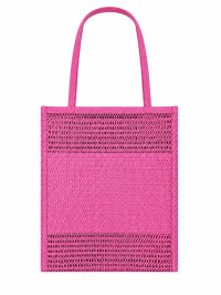 002/PINK MESH BEACH TOTE BAG 002/PINK MESH BEACH TOTE BAG