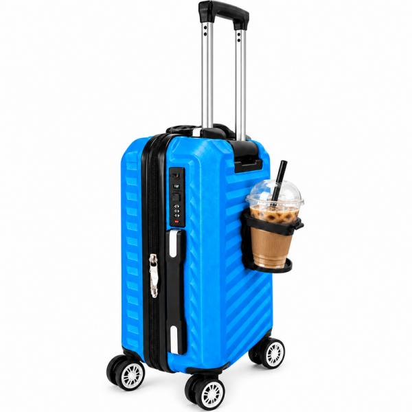 T-HC-US-1860 Blue EasyJet Under Seat Hard Shell Cabin Suitcase