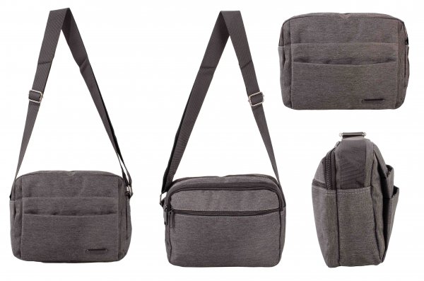 JBMB 15 GREY SHOULDER BAG