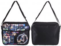 AVENG001034 Kids Shoulder Bag Black Avengers Marvel