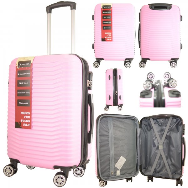 T-HC-CABIN-2026 PINK TRAVEL TROLLEY