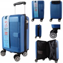 T-HC-US-1631 ROYAL BLUE RYANAIR TRAVEL TROLLEY SUITCASE