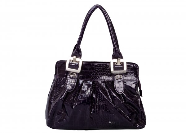 Z3 PURPLE CROCODILE PU HANDBAG