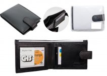 1145 RFID - S Nappa Notecase/Wallet with ID window