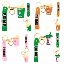 PRIME DRINK ASSORTED CUP STYLE PACK OF 12 KEYCHAIN/KEYRING