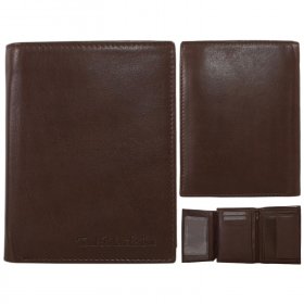 029 BROWN REAL LEATHER