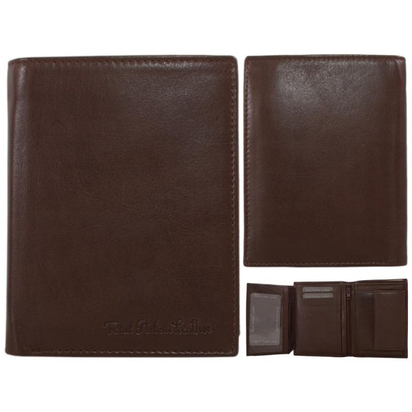 029 BROWN REAL LEATHER