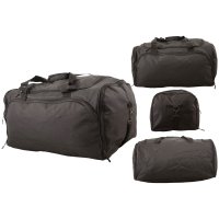 TB-214 BLACK SHOULDER TRAVEL BAG