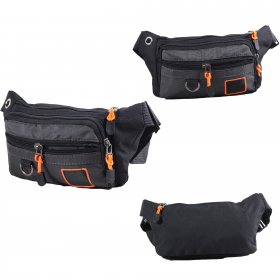 8040 Greyish Black Waist Bag