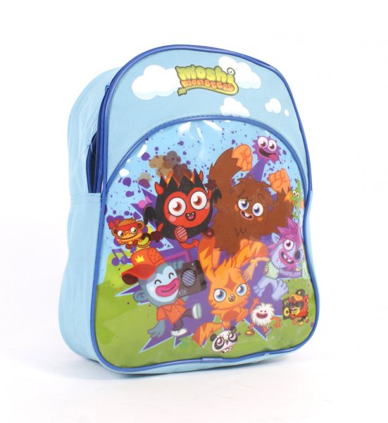 B77301 Kids Backpack Aquablue MoshiMonsters