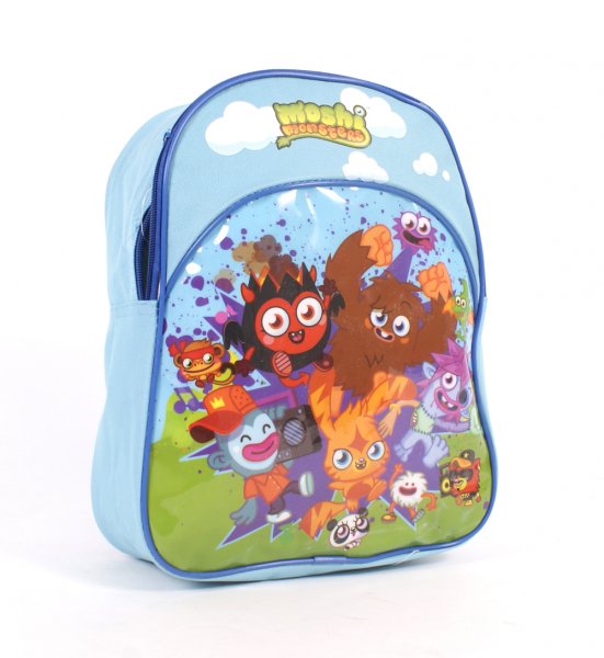 B77301 Kids Backpack Aquablue MoshiMonsters