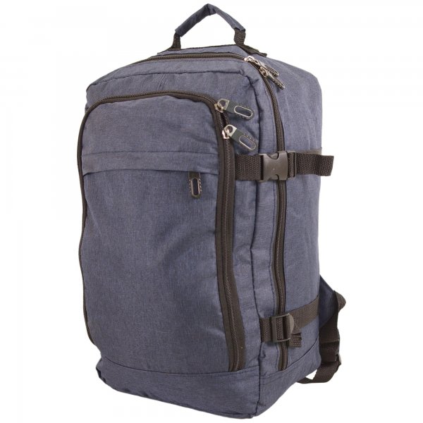 BP-118 NAVY RYANAIR UNDERSEAT CABIN-FRIENDLY RUCKSACK W/MUL ZIP