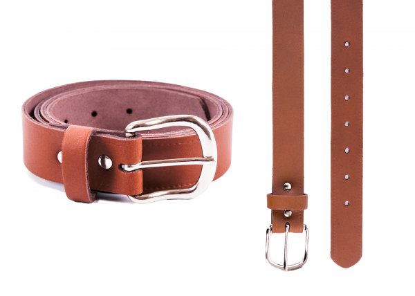 QUARTER ENGLISH BELT BROWN XXL