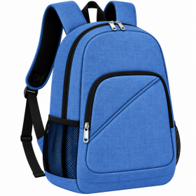 BP-116 Blue Multi-Compartment Adventure Backpack