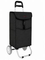 6961 BLACK 2 WHEEL SHOPPING TROLLEY