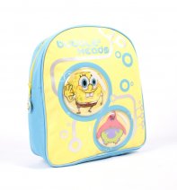 SPONGE001027 - F051 SPONGEBOB BACKPACK YELLOW/BABY BLUE