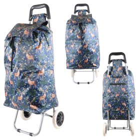 AR-001 TWO WHEEL SHOPPING TROLLEY DEER