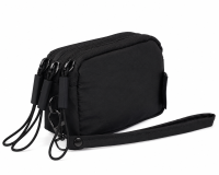 2298 Black Three Top Zip Compartments 2298 Black Three Top Zip Compartments