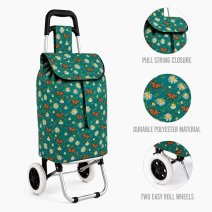 ST-05B Green Butterfly 2 Wheel Trolley