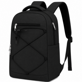 BP-123 Black Multi-Compartment Cabin Backpack (New)